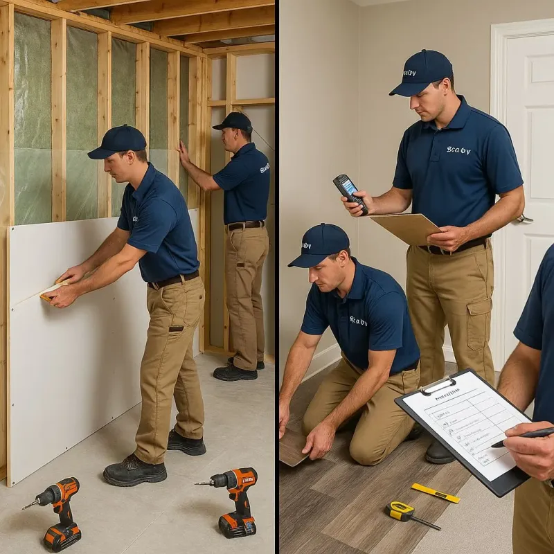 Repairs and Reconstruction process in Crossville, TN